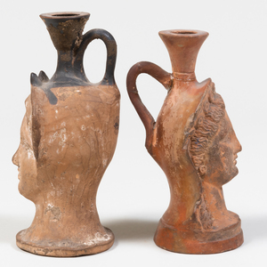 Pair of Attic Plastic Vases, Class W, After the Antique