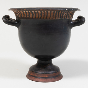 Group of Four Apulian and Greek Pottery Vessels