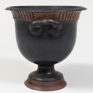 Group of Four Apulian and Greek Pottery Vessels