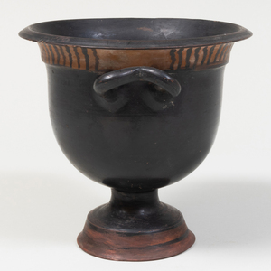 Group of Four Apulian and Greek Pottery Vessels