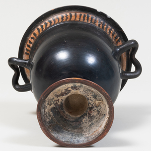 Group of Four Apulian and Greek Pottery Vessels