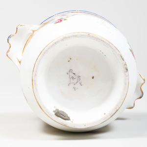 Sèvres Porcelain Glass Rinser