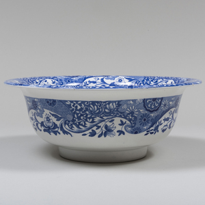 Copeland Spode Transfer Printed Basin and Jug in the 'Italian' Pattern