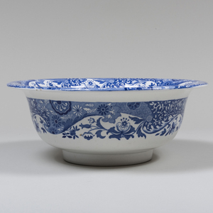 Copeland Spode Transfer Printed Basin and Jug in the 'Italian' Pattern