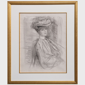 Albert de Belleroche (1864-1944): Madame Léonardi;  and Woman in a Hat 