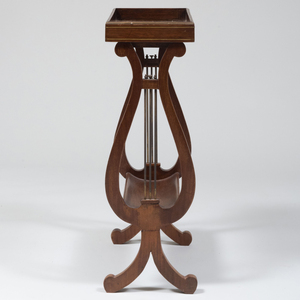 Directoire Style Brass-Mounted Mahogany Vide Poche