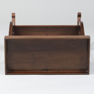 Directoire Style Brass-Mounted Mahogany Vide Poche