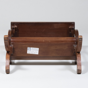 Directoire Style Brass-Mounted Mahogany Vide Poche