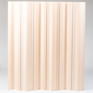 Charles and Ray Eames Molded Plywood and Ash Folding Screen of Recent Production