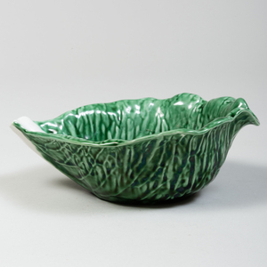 Group of Porcelain Lettuce Ware