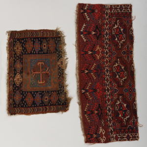 Northwest Persian Mat with Two Fragments