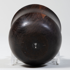 Group of Six Contemporary Turned Wood Vessels