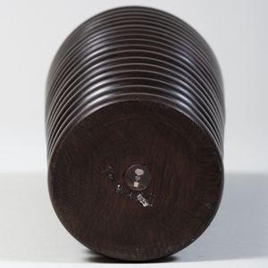 Group of Six Contemporary Turned Wood Vessels