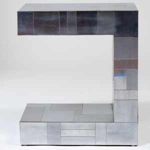 Paul Evans Stainless Steel 'Cityscape' Side Table