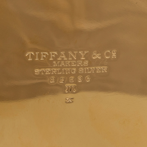 Pair of Tiffany & Co. Silver-Gilt Trays and a Stand
