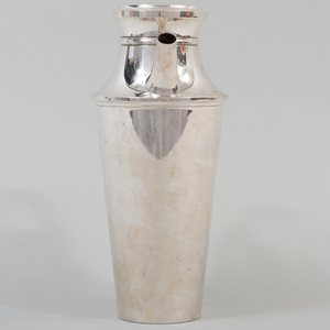 Large S. Kirk & Son Silver Cocktail Shaker