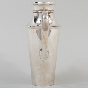 Large S. Kirk & Son Silver Cocktail Shaker
