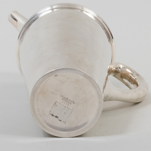 Large S. Kirk & Son Silver Cocktail Shaker
