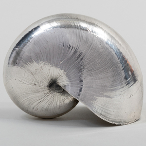 Buccellati Silver Mounted Nautilus Shell