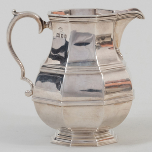 George V Silver Four-Piece Tea Service