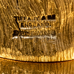 English Tiffany & Co. Silver-Gilt Stirrup Cup Tray