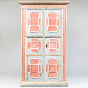 Scandinavian Inspired Painted Armoire
