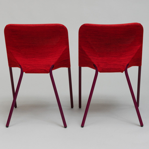 Set of Six Jonas Foreman for Moooi 'Shift' Foldable Chairs