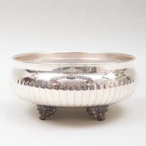 Group of Silver Plate Serving Wares