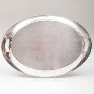 Group of Silver Plate Serving Wares