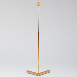 Modern Brass Swivel Standing Lamp