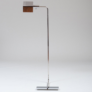 Cedric Hartman Chrome Swivel Floor Lamp