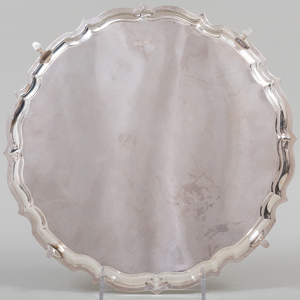 Edward VII Silver Salver