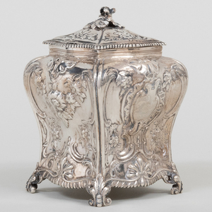 George III Silver Tea Caddy