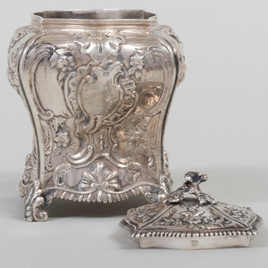 George III Silver Tea Caddy