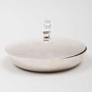Group of Silver and Silver Plate Desk Accessories