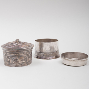 Group of Silver Articles