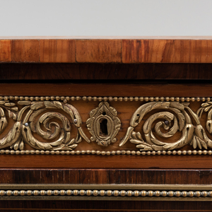 Louis XVI Style Gilt-Bronze-Mounted Tulipwood and Kingwood Marquetry Bonheur du Jour