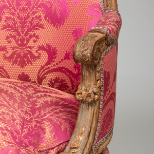 Suite of Louis XVI Painted Seat Furniture, Stamped J.B. Boulard 
