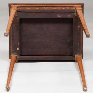 Louis XVI Burlwood, Mahogany and Fruitwood Parquetry Lady's Writing Desk