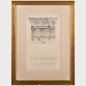 European School: Architectural Facades: Three Views