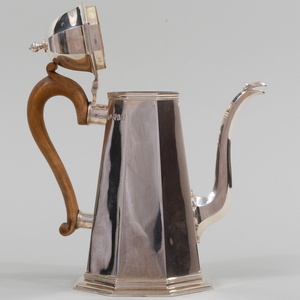 English Silver Coffee Pot