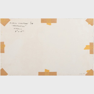 Murray Hantman (1904-1999): Abstraction; Untitled; and Untitled