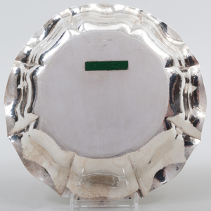 Buccallati Silver Bowl with Fluted Rim