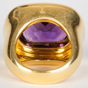 Paloma Picasso for Tiffany & Co. 18k Gold and Amethyst Ring
