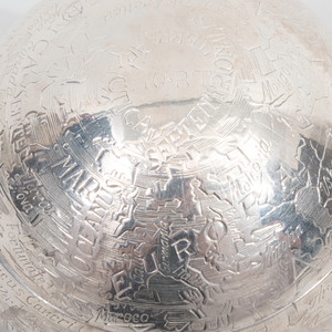 Tiffany & Co. Silver Globe Box