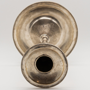 Provincial  Silver Candlestick
