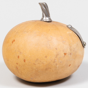 Metal-Mounted Gourd Bank