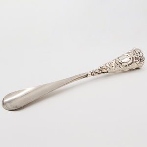 Group of Three Silver Shoe Horns
