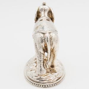 Asprey Silver Figure of an Elephant