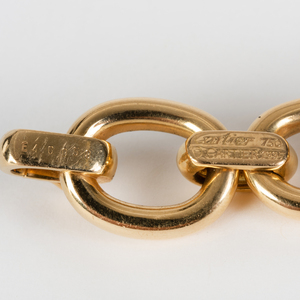 Cartier 18k Gold Link Necklace